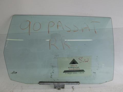Volkswagen passat 90-97 right rear door glass window station wagon 333845206