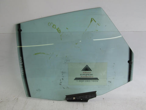 Audi 100/200 left rear door glass window 443845025G