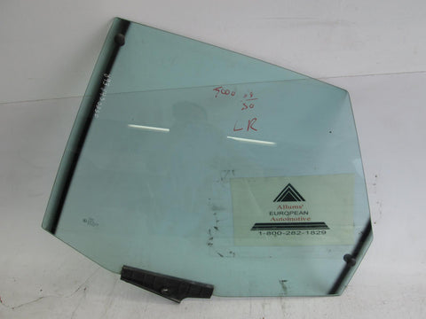 Audi 80/90 right rear door glass window 893845025D