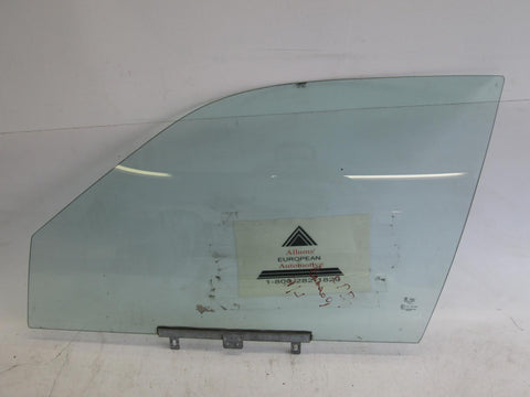 Volkswagen B3 B4 Left front door glass window 357845201