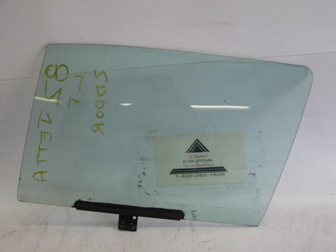 Volkswagen MK1 Jetta coupe left front door glass window 171845201