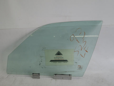 BMW E34 5 series left front window door glass 51328107671