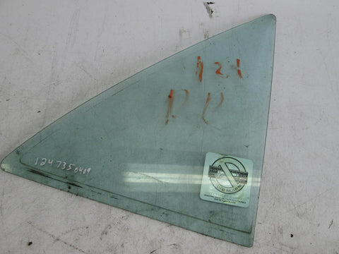 Mercedes W124 right rear quarter glass window 1247350409