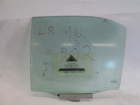 Mercedes W202 C220 C280 C240 left rear door glass window 2027300318