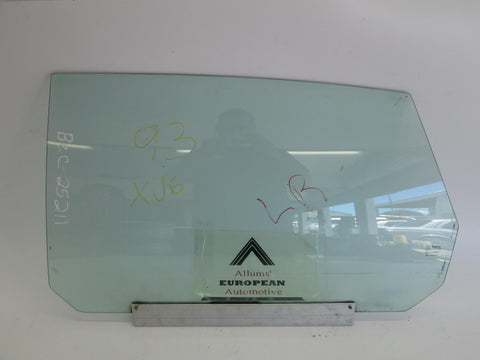 Jaguar XJ6 left rear door glass BEC25211 90-94