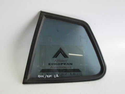 Porsche 944 924 left rear quarter glass window