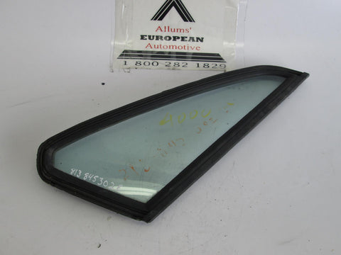 Audi 4000 right rear quarter window glass 813845302E