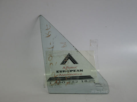 Volkswagen golf MK2 right front vent window glass 191845242E