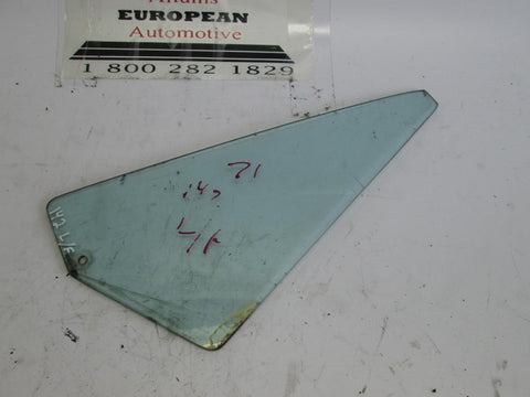 Volvo 142 Left Front Door Vent Glass (USED)
