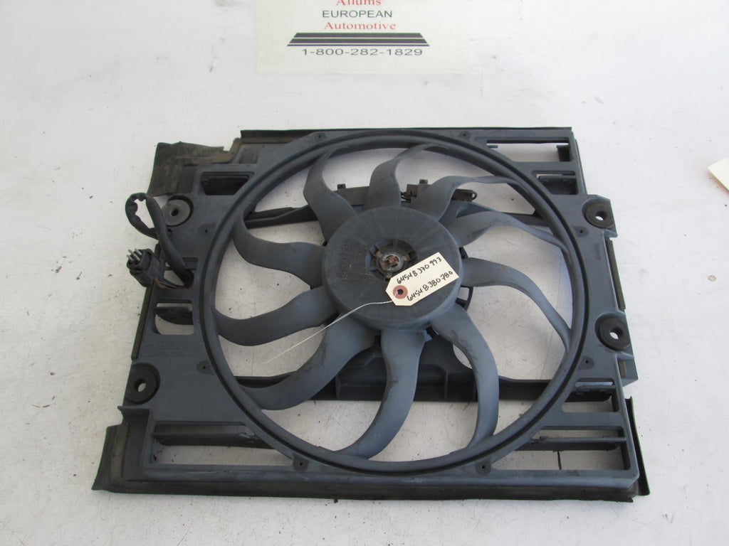 BMW E39 528i 540i auxiliary fan assembly 64548380780 64548370993