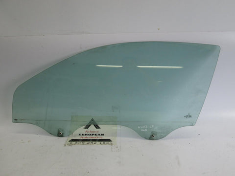 Mercedes W203 C230 coupe left front door glass window