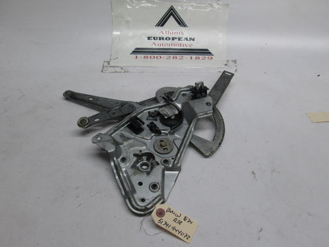 BMW E34 525i 535i 540i 89-95 Right Rear Window Regulator 51341944072 (USED)