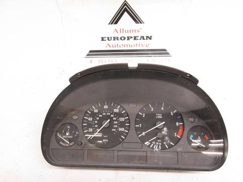 BMW E39 525i 528i 530i speedometer instrument cluster 62118375673 #02