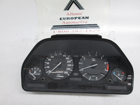 BMW E34 E32 speedometer instrument cluster 62118364749 #36