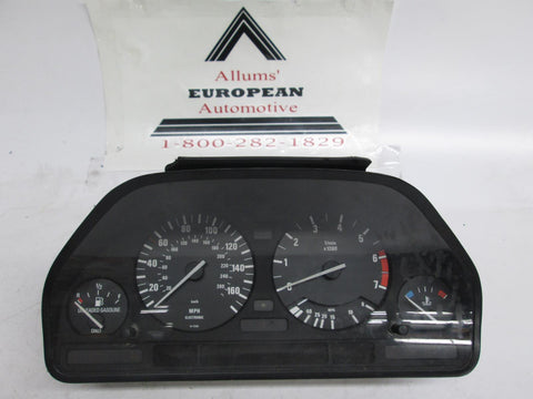 BMW E34 E32 speedometer instrument cluster 62111388085 #12