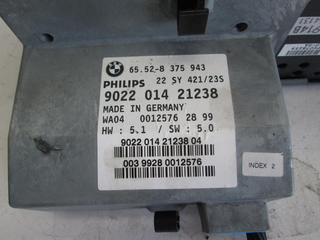 BMW E38 E39 740iL 750iL radio navigation unit 65528375943 – Allums