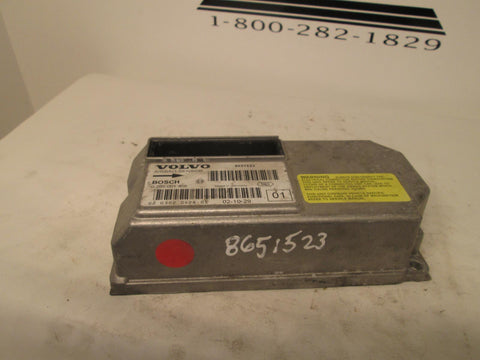 Volvo SRS air bag control module 0285001456 8651523
