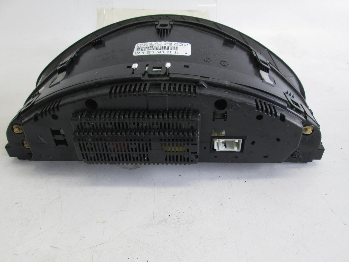 Mercedes W220 S class instrument cluster S500 S430 2205402111 – Allums ...