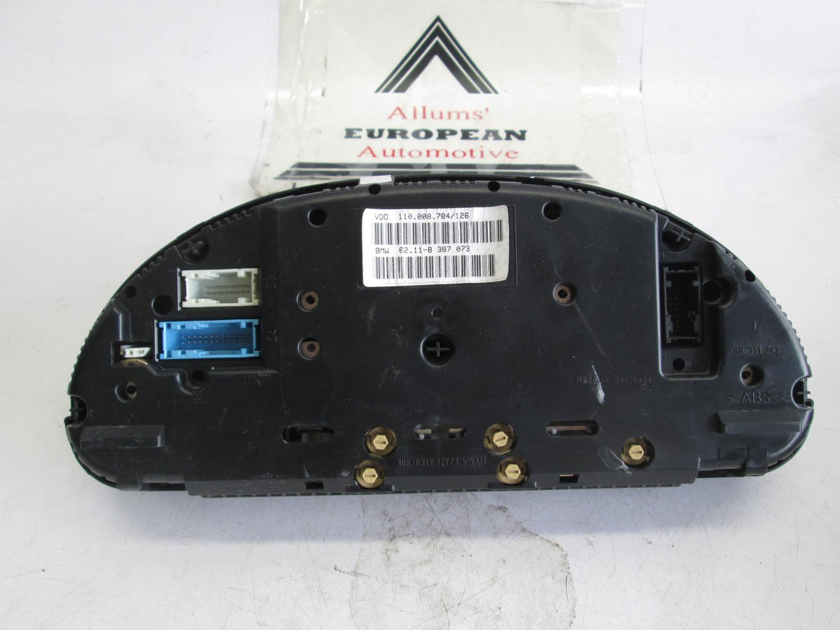 BMW E39 740iL instrument cluster 62118387073 Allums Imports