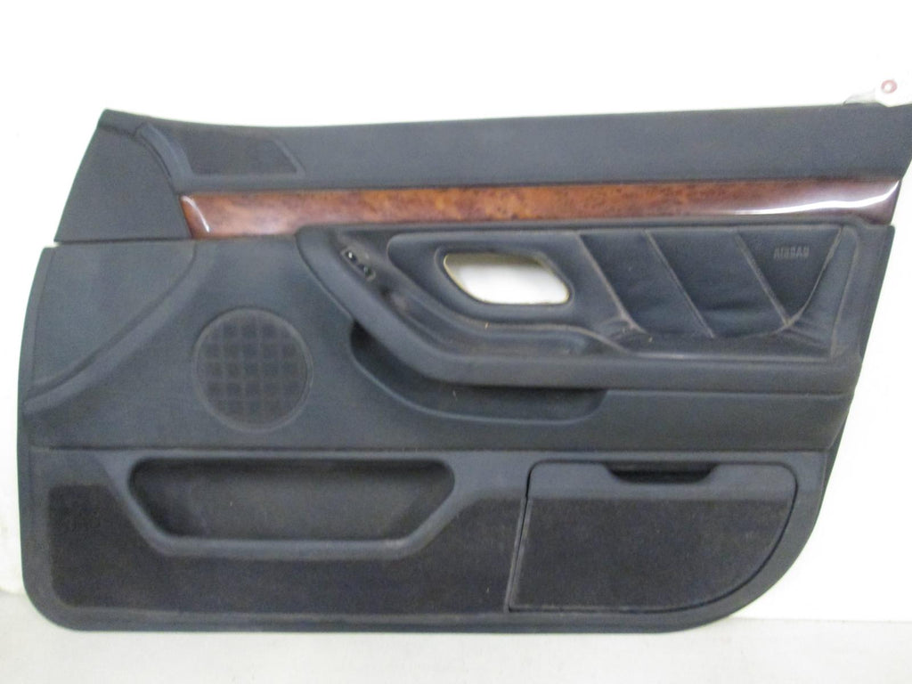 BMW E38 740i 740iL right front door panel black – Allums Imports