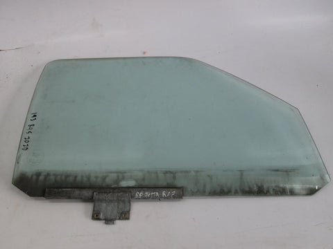 Volkswagen Mk2 Jetta right front window glass 193845202D