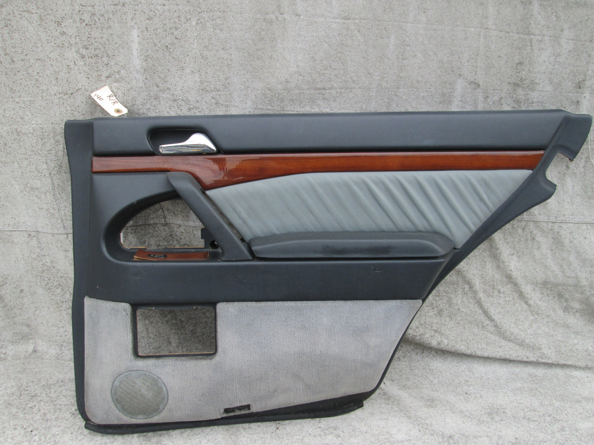 Mercedes W140 right rear door panel Allums Imports