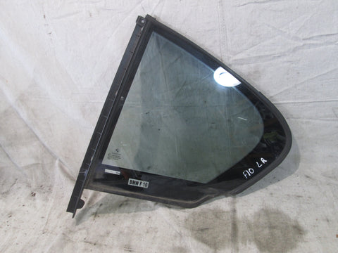 BMW F10 5 series 528i 535i 550i left rear quarter glass window