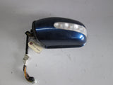 Mercedes W203 C Class coupe left door mirror 01-05 blue