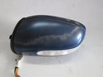 Mercedes W203 C Class coupe left door mirror 01-05 blue