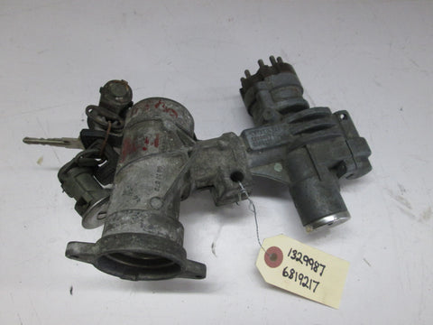 Volvo 740 ignition lock cylinder set with key 1329987