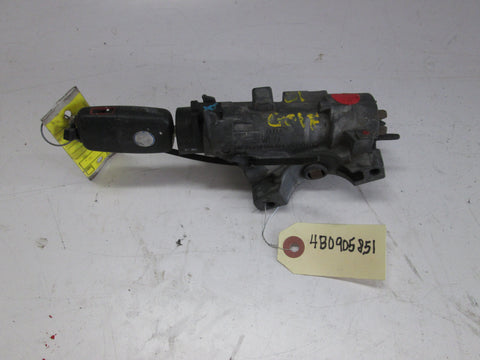 Volkswagen Jetta Golf Passat ignition lock cylinder with key 4B0905851