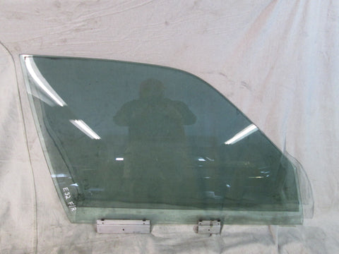 BMW E32 735i right front door window glass