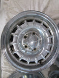 Mercedes R107 W123 W126 380 450 350 chrome wheels 14x6 ET30