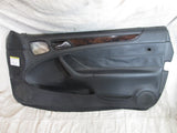 Mercedes W208 CLK320 CLK430 right front door panel black