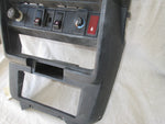 Volvo 240 86-92 center dash switch console black #101