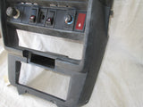 Volvo 240 86-92 center dash switch console black #101