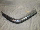 Mercedes W116 450SEL 300SE 300SD right front bumper end upper trim