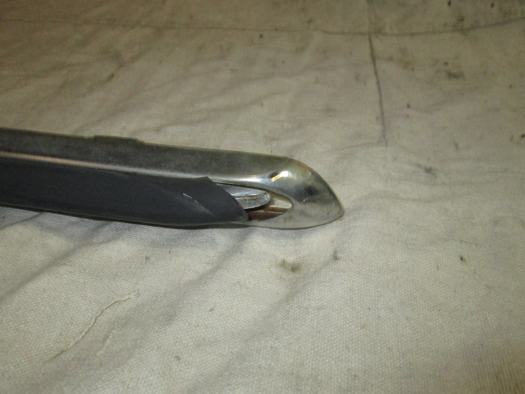 Mercedes W116 450SEL 300SE 300SD left rear bumper end upper trim ...