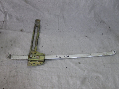 Mercedes W116 W123 280SE 450SEL 300D left rear window guide