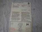 BMW E38 740i 740iL 750iL Owners Manual w/Booklet (USED)