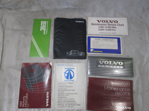 Volvo 740 760 owners literature maintenance guide warranty info books