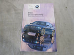 BMW 2001/2002 dealer center directory map