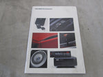 BMW accessories book 1992