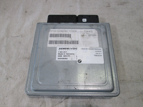 BMW E90 328i DME ECU engine control module 7561817