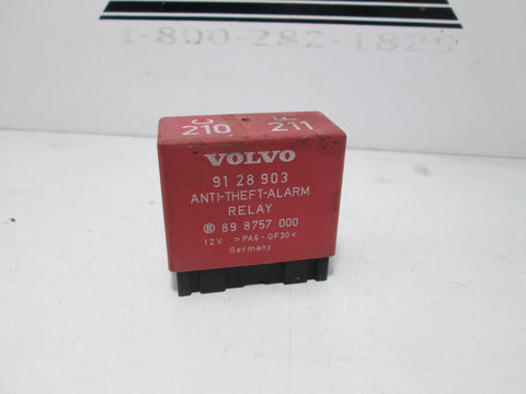 Volvo anti theft alarm control relay module 9128903