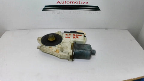 BMW X3 E83 04-10 Right Rear Window Motor 0130822236 67626925966 (USED)