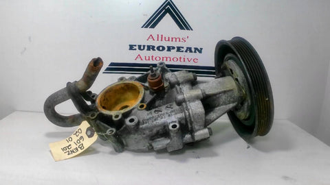 Mercedes W201 W124 thermostat housing with fan clutch 6012000377 6012010201