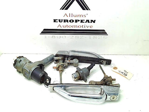 Mercedes W116 Ignition/Door Handles/Trunk Lock Set w/Key (USED)