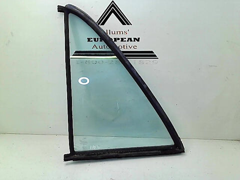 Mercedes W116 300SEL 450SEL left rear quarter window glass