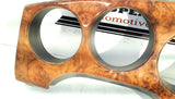 Jaguar XK8 97-03 instrument cluster wood grain bezel #626